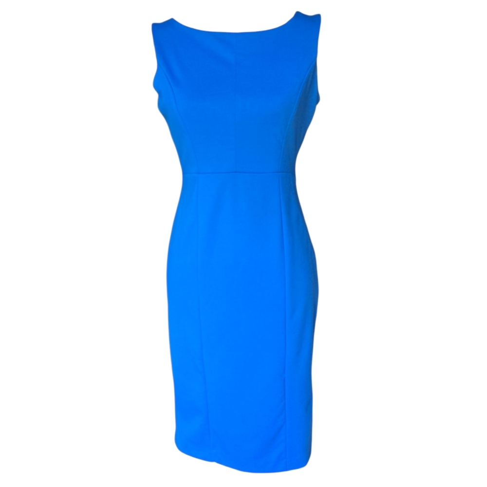 Banana Republic Vibrant Blue Midi Dress
